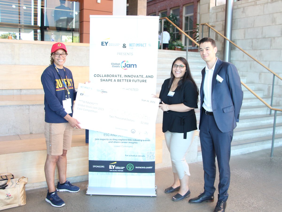 The #GlobalGoalsJam event by #SmithMBA students' Net Impact Smith club brought together more than 200 students from 11 universities, senior executives and speakers passionate about #sustainability and #ESG.

Congrats to the Smith students who earned prizes in two competitions!