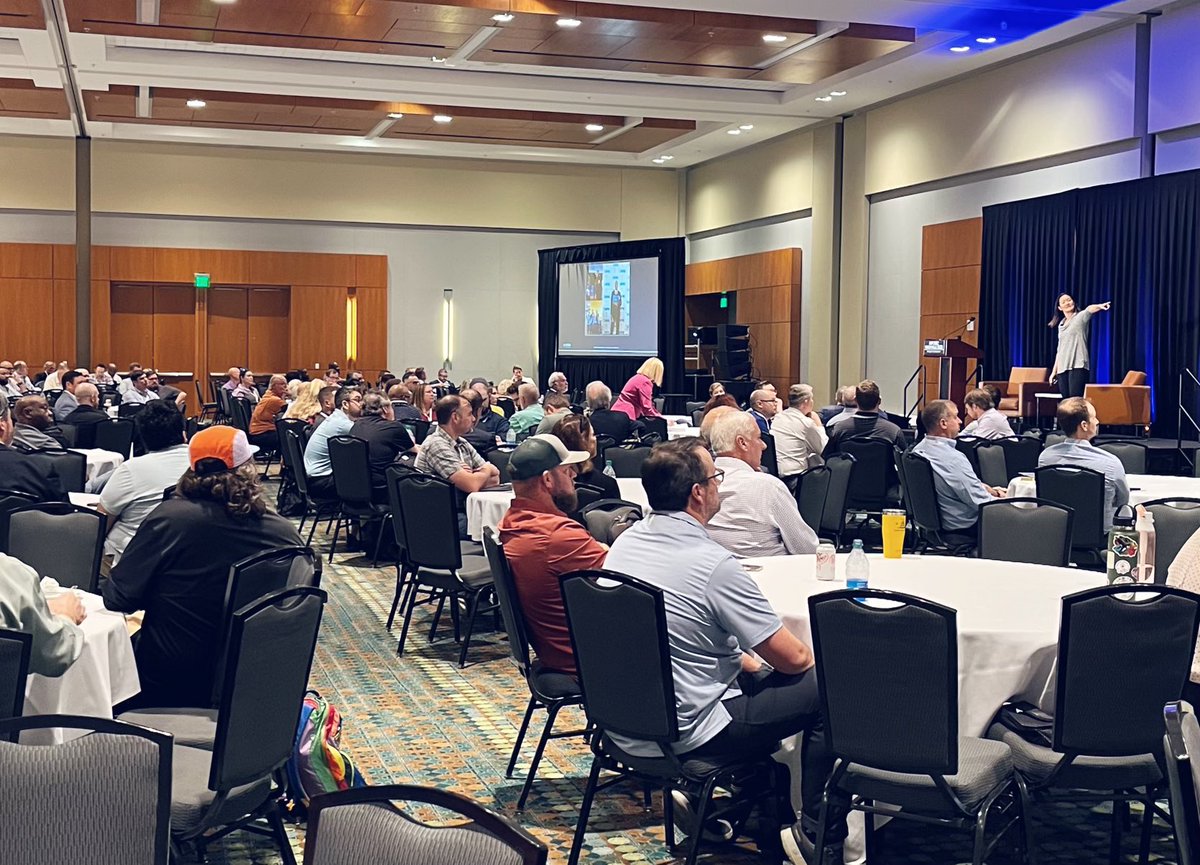 ISSA_MidTN's tweet photo. Great afternoon keynote with Naomi Buckwalter talking about sharing our knowledge about good information security practices to build up the next generation in the cybersecurity industry! 

#cybersecurity #Infosec2023  #infosecnashville #ISSAMiddleTN #ISSA #security #infosec https://t.co/ZDgrLEb15q