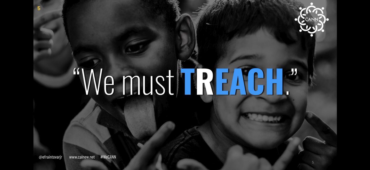 efraintovarjr's tweet photo. .@drvictorrios gracias hermano for sharing your passionate keynote yesterday! ¡Adelante! We must REACH before we TEACH. Let us #tREACH #WeCANN #CAellchat https://t.co/iddwxTPnc6