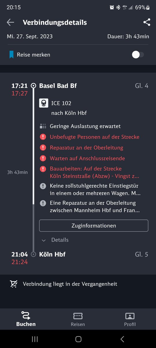 stefankai's tweet photo. Ich vermute mal, ich soll mir heute einfach den Verspätungsgrund aussuchen, der mir am Besten gefällt.  😜 #eswirdgutabereswirddauern https://t.co/ZVmyvcdWMI