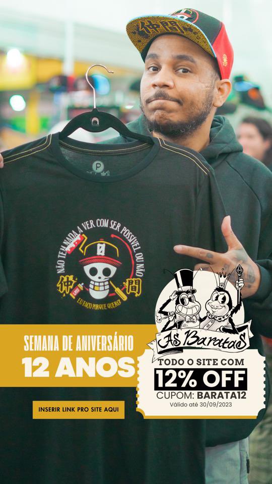 𝐋Ø𝐀𝐃 (@loadcomics) on Twitter photo Pow tem camiseta e bonés pra galera que curte nossas lives!
Tudo na loja <a href="/AsBaratas/">As Baratas</a> !
Click aii! bit.ly/PROMOBARATA Pow tem camiseta e bonés pra galera que curte nossas lives!
Tudo na loja <a href="/AsBaratas/">As Baratas</a> !
Click aii! bit.ly/PROMOBARATA