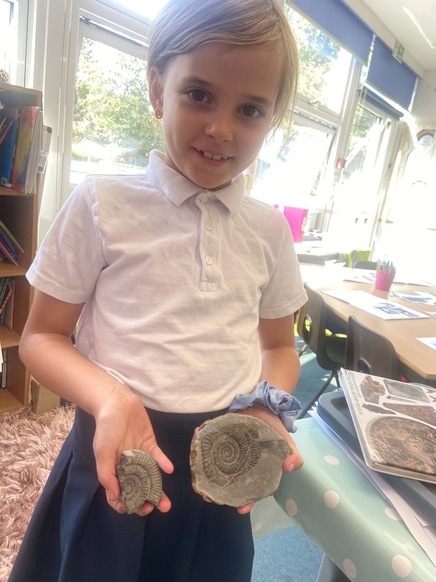 DanesfieldY3's tweet photo. Year 3 have had so much fun in science this week exploring fossils and learning how they are formed! 

@DanesfieldSchl https://t.co/yzusFclTWu
