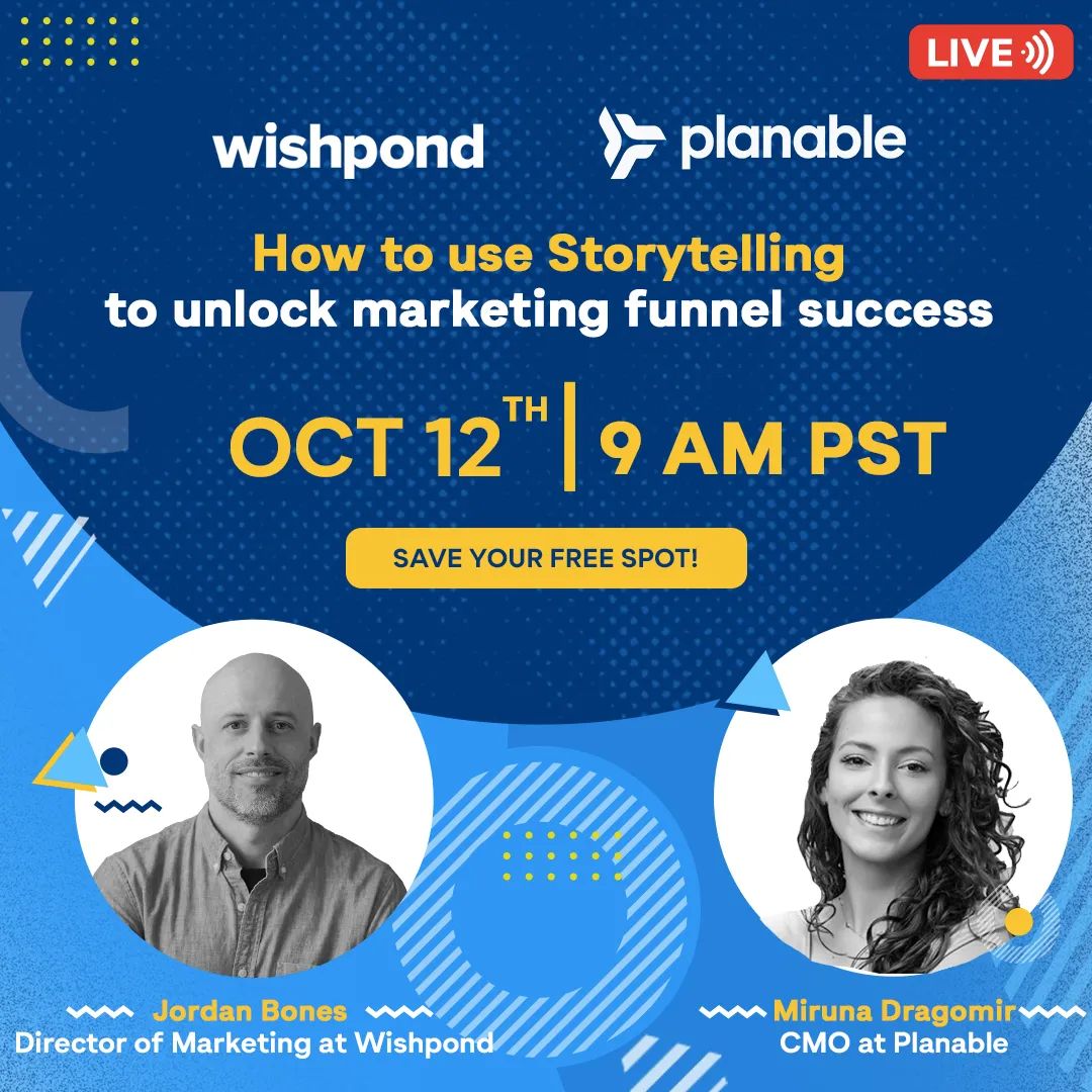 😥Overwhelmed by #ContentMarketing? Join us next October 12th on this #Webinar! You’ll learn how to use #Storytelling for every stage of your buyer’s journey and stress-free techniques to plan, build, and distribute! Register Today: buff.ly/46r5dGy