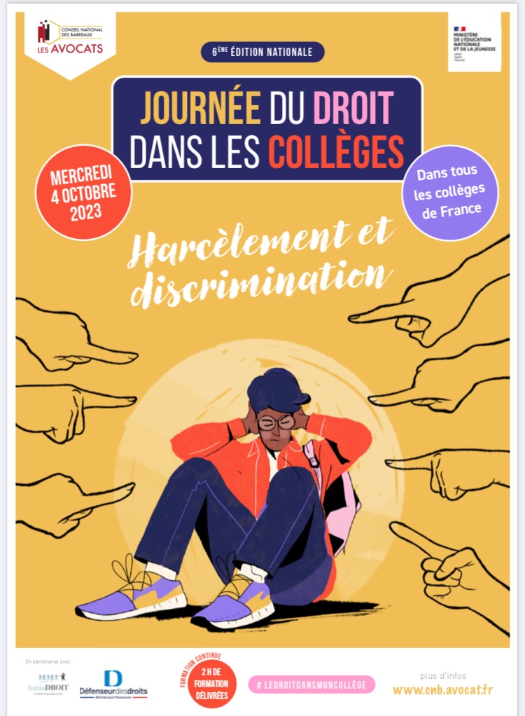 LokoliStephanie's tweet photo. #Poursuite de l’exploration judiciaire du Papa de Simon, Maupassant 
#préparation à la journée du #droit dans les collèges @CNBarreaux @cdad73 @ElianPOTIER1 
« Harceler/ Harcelé ? » 
#Interroger le texte 📖 le mettre en relation avc 1article de #loi⚖️ https://t.co/41qPbNLeEx