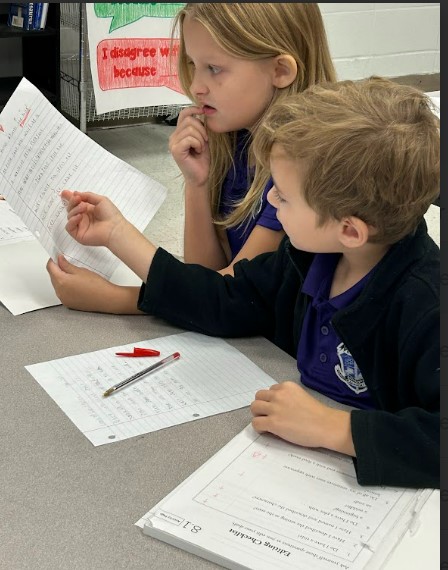 MSAW_Elementary's tweet photo. Mrs. Sanchez's class is working hard to learn and apply the writing process. #msawest #secondwithsanchez π https://t.co/s5KeviHcsT
