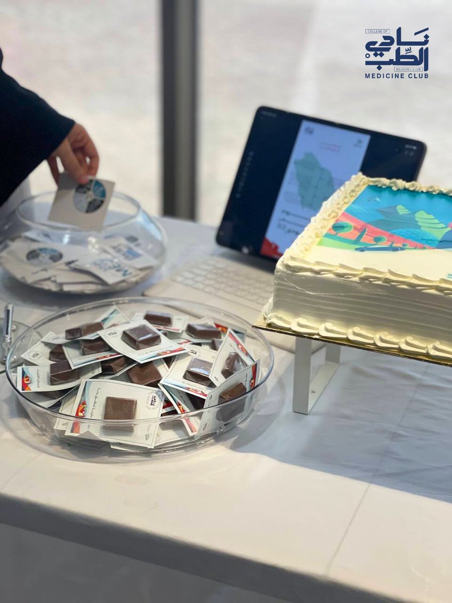MedicineClubIAU's tweet photo. #MedClub_IAU 
#نحلم_ونحقق93 
جانب من احتفال النادي باليوم الوطني في قسم الطالبات🇸🇦 https://t.co/TJBxtxos91