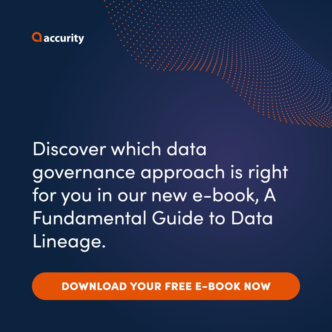 Data lineage is essential for any business that wants to
❗ reduce implementation risks,
💰 save time and money, and
⚖️ achieve regulatory compliance.
See below what are the types of data lineage. 
GET YOUR E-BOOK TO LEARN MORE 🔗  bit.ly/3QrOgEI
#datalineage #Accurity