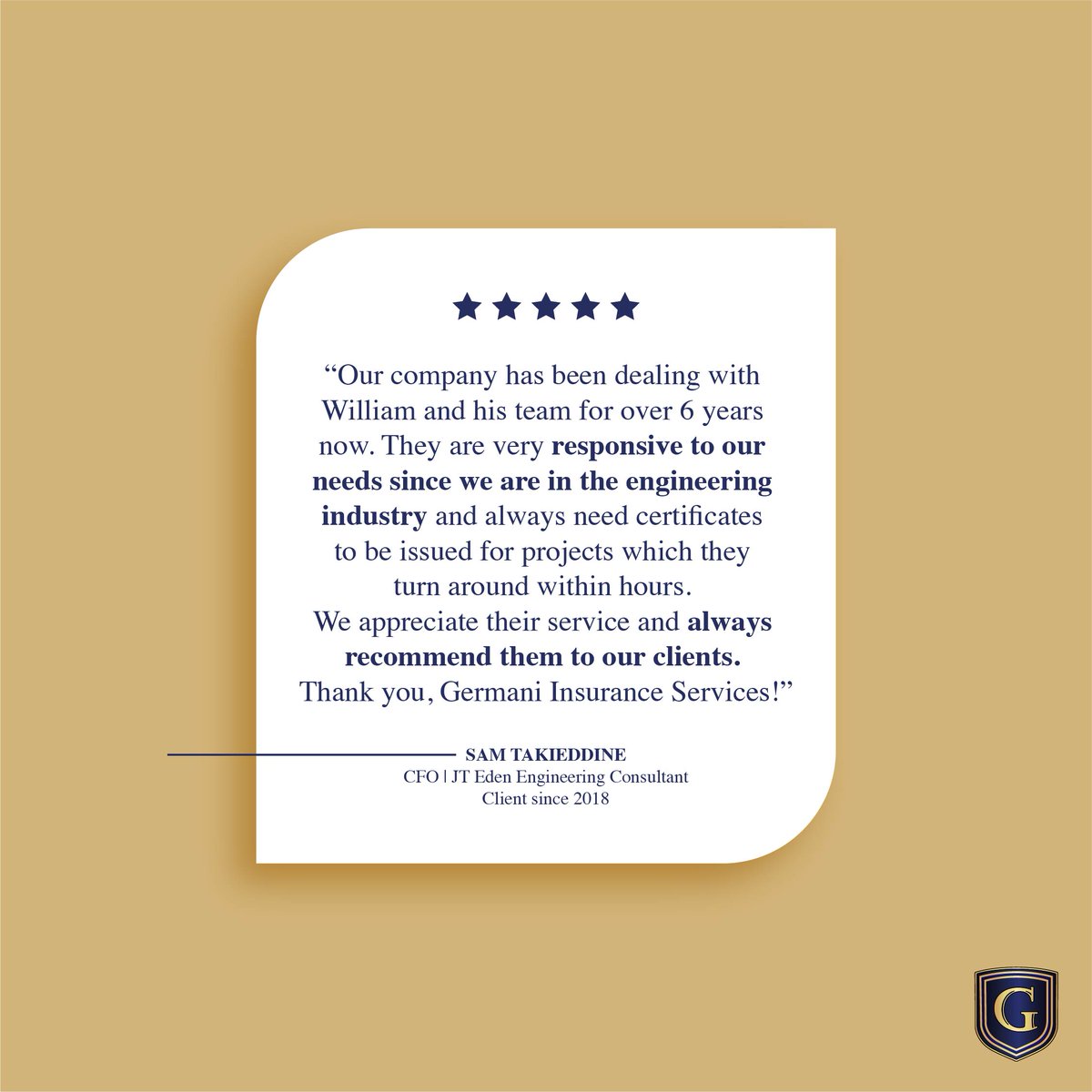 GermaniWilliam's tweet photo. Germani Insurance: Where trust meets professionalism,  echoed in every client testimonial.
For a deeper insight into our dedication and client stories, check our website for more updates. https://t.co/AG06qZu7MV