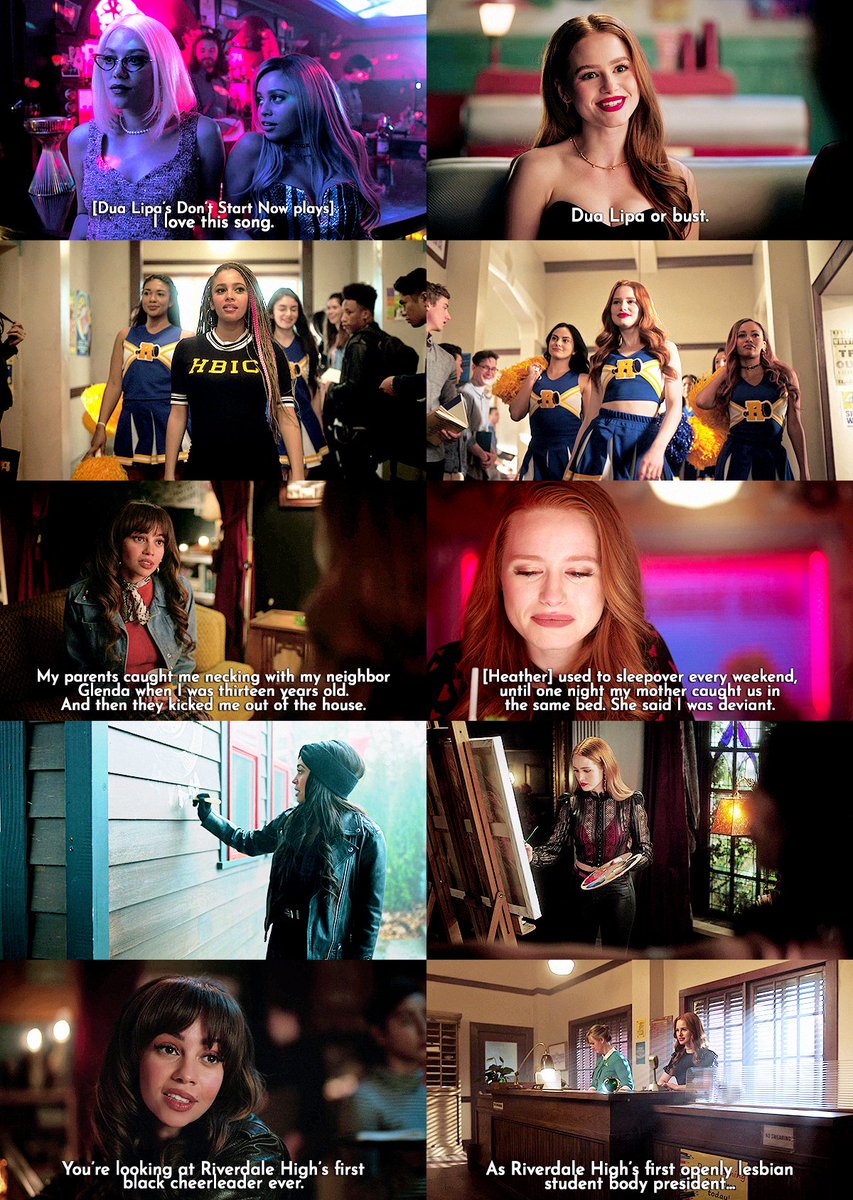 archiveschoni's tweet photo. toni &amp; cheryl parallels https://t.co/fAdVNRP3G5