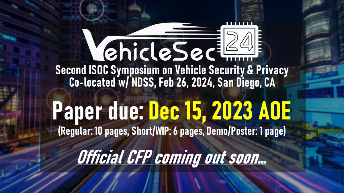 USENIX-VehicleSec2026 tweet media