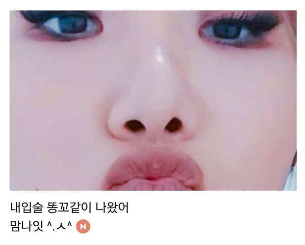 BrasilMOO's tweet photo. "Minha boca parece um cu" — #Hwasa no Fancafe em 2017. https://t.co/prOIDNYSFh