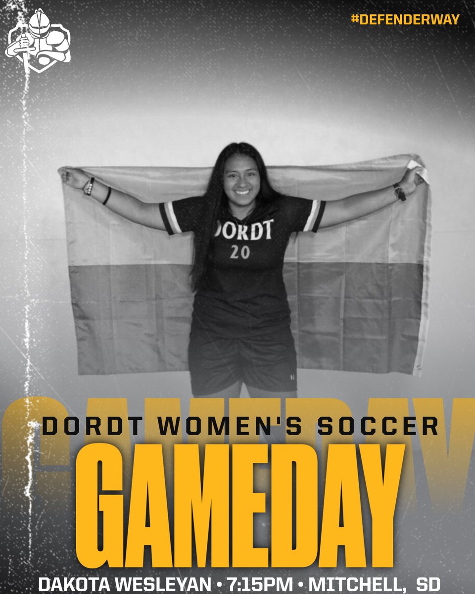 DordtWSoccer's tweet photo. Game Day! Let’s get it 💪

🆚 Dakota Wesleyan 
📍 Mitchell, SD
⌚️ 7:15pm 

#thedefenderway⚔️ https://t.co/W7mRor5IRj
