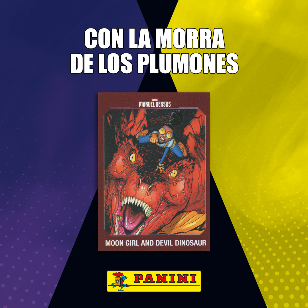 Panini_mexico's tweet photo. La colección #MarvelVs de Panini te acompaña hasta la escuela. 🦹‍♀️🆚🦸‍♂️

¿Con quién te sentarías? 🤓 https://t.co/rXVB62aCT5