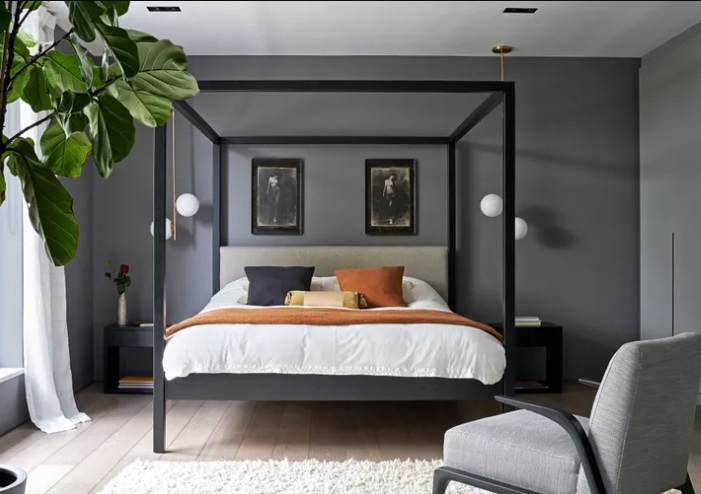 susanavelodeco's tweet image. Masculino singular. Apuesta al gris, la sobriedad y la máxima sencillez. El tono del suelo y el nórdico, dan el punto de luz. #susanavelodecoracion #decoracion #sofasamedida #cortinas #estores #locasporlastelas  #davidelovattiphoto #comerciolocal