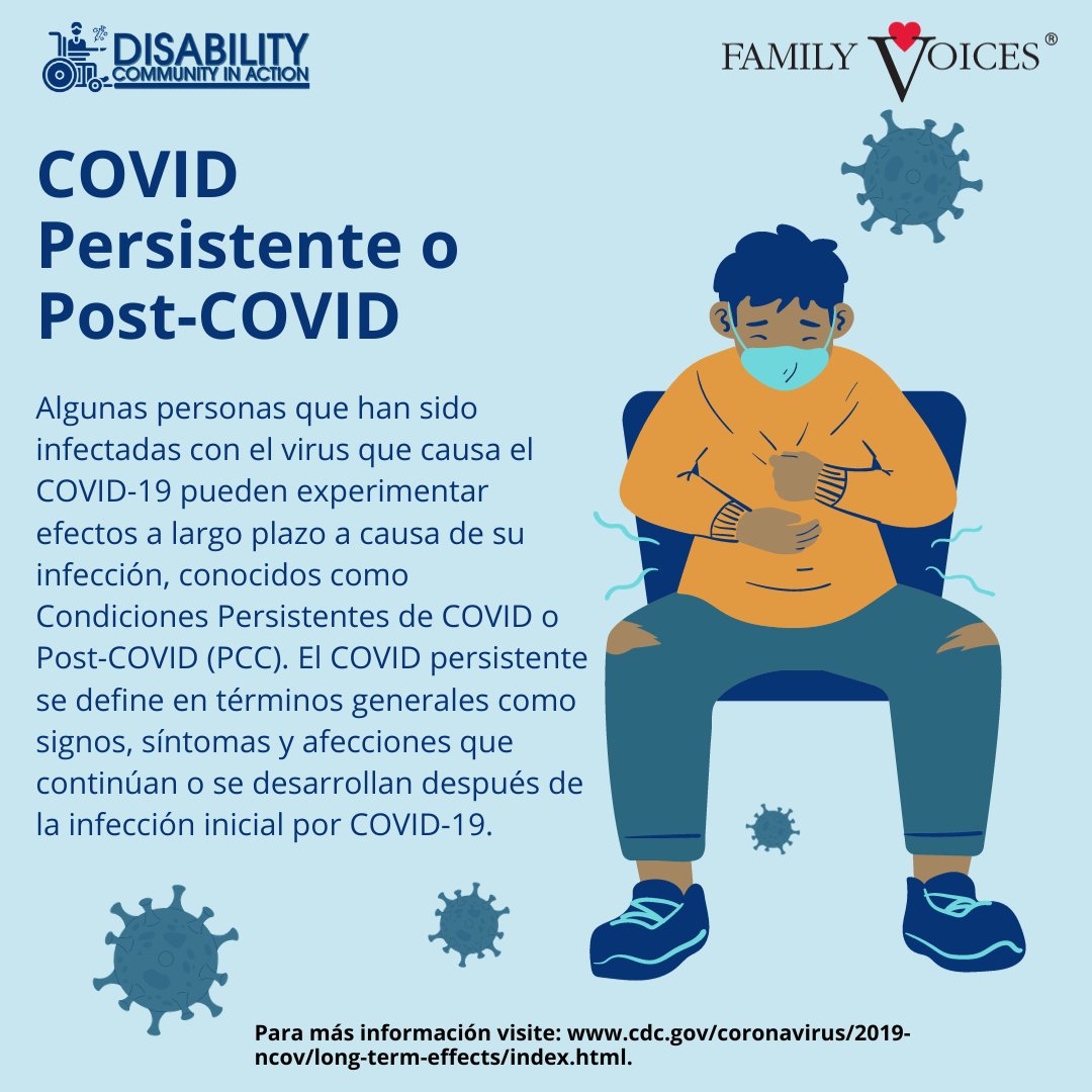 Some people who have been infected with the virus that causes COVID-19 can experience long-term effects from their infection, known as Long COVID or Post-COVID Conditions. Learn more at cdc.gov/coronavirus #vaccines #safety