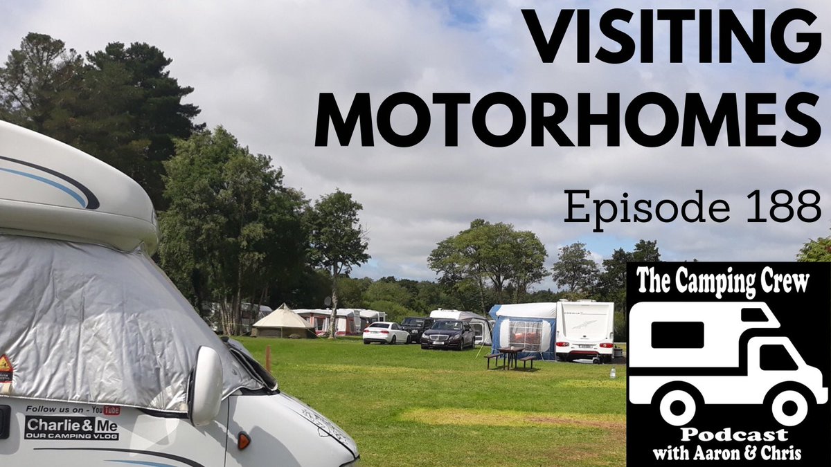 Visiting Motorhomes - Episode 188 of The Camping Crew Podcast is out now. On your Podcast app, Spotify or online here: podcasters.spotify.com/pod/show/the-c…

#Podcast #motorhome #vanlife #camping #camper #campervan #caravan #campingireland #irishcamping #Spotify #CampingPodcast