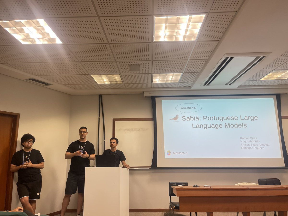 <a href="/MaritacaAI/">Maritaca AI</a> has just presented their incredible work on Portuguese large language models, their model, named Sabiá, can be seen now as the state of the art in Portuguese