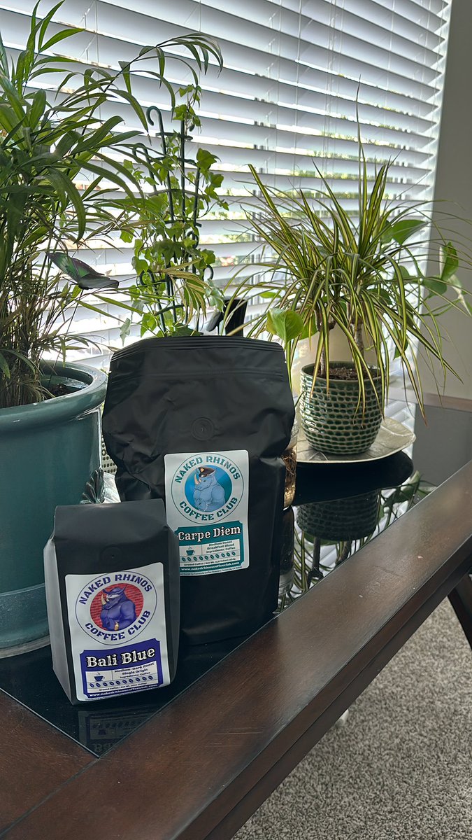 SimplySoapology's tweet photo. I can’t wait to drink my @nakedrhinoscc coffee!!!! And I think my plants will LOVE the recycle grounds too 🙌🏻🫶🏻💎👉🏻🧠
If you’re gonna drink coffee, why not be naked ☀️🫡
#BaliBlue #CarpeDiem https://t.co/i9iwpnvwxy
