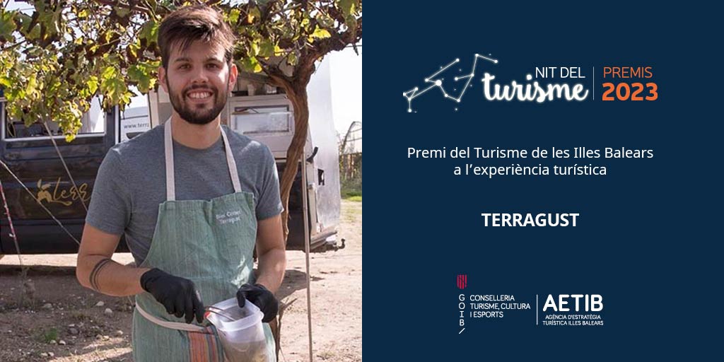 ATBIllesBalears's tweet photo. 𝗧𝗘𝗥𝗥𝗔𝗚𝗨𝗦𝗧
Ofereix a residents i turistes l’oportunitat de viure una experiència única que uneix naturalesa i gastronomia; recupera els orígens del camp mallorquí, i descobreix d’on venen els aliments, el cultiu i la recol·lecció.

Recull el premi Gabriel Llull @terragust https://t.co/z9ltPSi7Wd