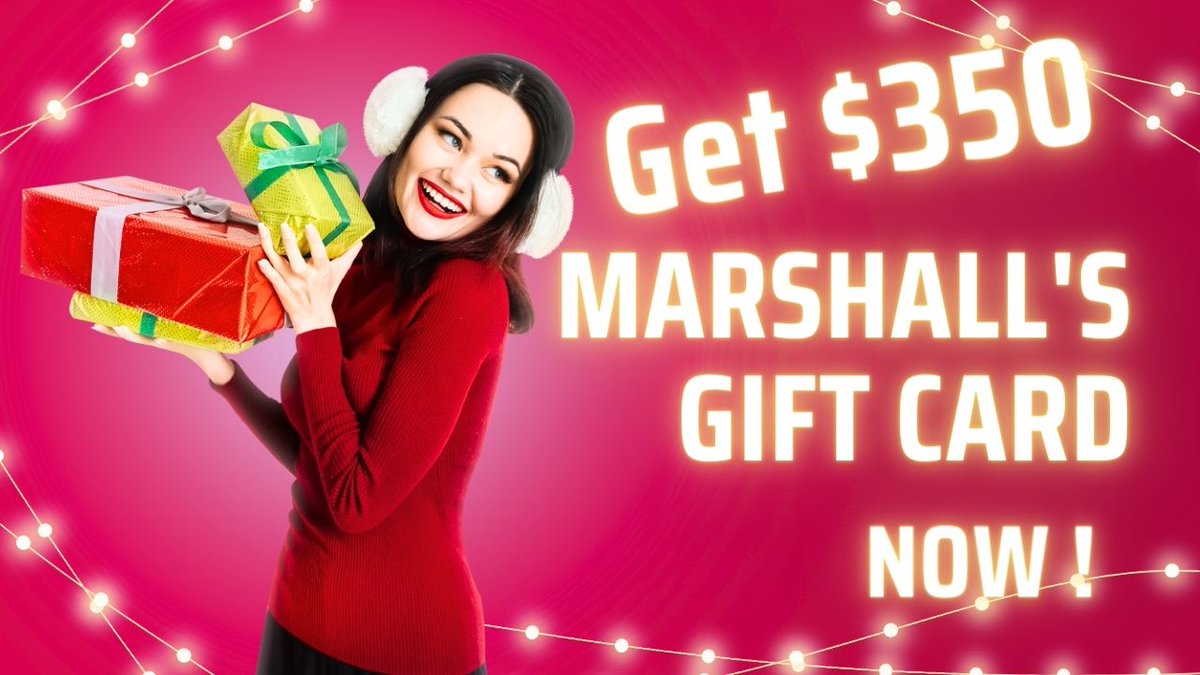 adn_al's tweet image. WIN  $350 MARSHALL&apos;S GIFT CARD NOW !
If You Are Interested To Get Marshalls Gift Card 👇blueberry18588504.brizy.site
#SawX #FearTheDeer #RipCity #ExpediaChat #NBATwitter #CarabaoCup #ZIGDAO #usa #StandWithCrypto #ShraddhaKapoor