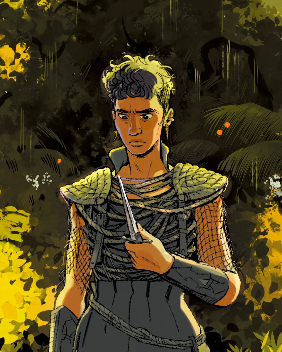 mickmooks's tweet image. Jim &amp;amp; the knife
(text-free)
#ofmds2 #ofmd #ofmdfanart