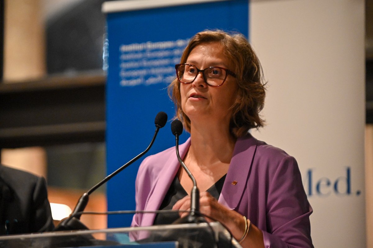 exteriorscat's tweet image. ⚓️ La consellera @MeritxellSerret intervé al @MuseuMaritim en la recepció de la conferència anual de #FEMISE_AC2023, el Fòrum EuroMediterrani dels Instituts de Ciències Econòmiques, organitzat per @IEMed_ i inaugurat avui a Barcelona