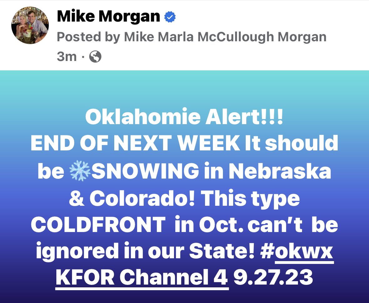 Mike Morgan tweet media