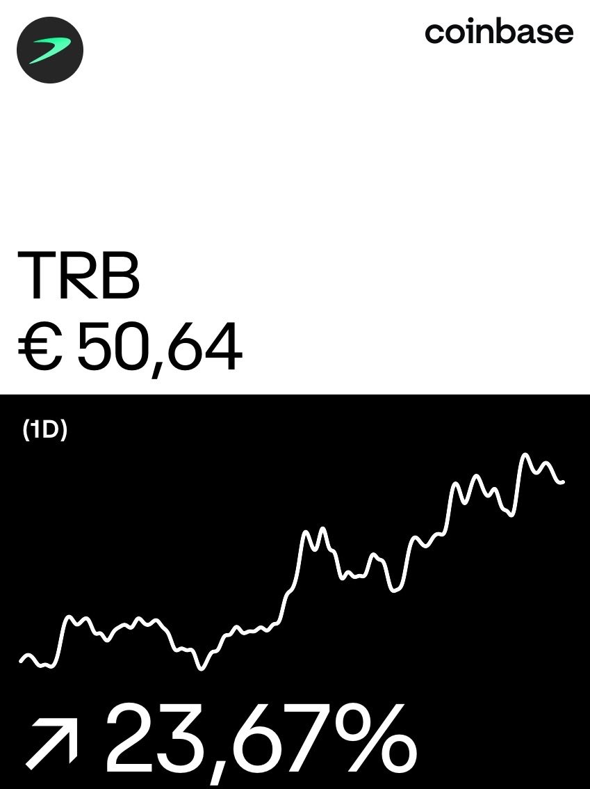 SinclairSimons1's tweet image. Tellor op @Coinbase: coinbase.com/price/tellor?u…
