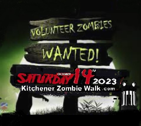 KitchenerZoMbie's tweet photo. HELL-low to our fiendish friendz….
this year's event initiative is currently looking for volunteers for a whole host of of positions, just click to the following to read MORE:

https://t.co/YuRRniTb3v

will be walking on October 14th 2023  

We do thank you for your time ^___^ https://t.co/jtK65LapvK