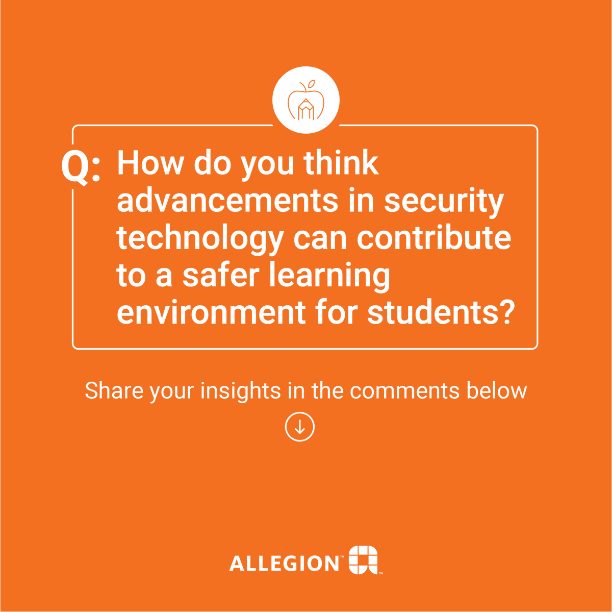 bill_lawliss's tweet image. The safety of our students is our top priority.

Join the conversation and let us know how you think advancements in security technology can contribute to a safer and more secure learning environment for our K-12 schools.

Share your ideas below!

#StudentSafetyMatters