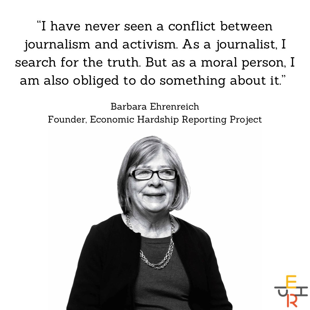 📣TOMORROW! Help us celebrate the life of our founder Barbara Ehrenreich at @brooklynhistory! Emceed by our very own @lisquart! Hear from @CornelWest, @jiatolentino, @KillerMartinis & more, including @SenSanders via video! Join the livestream at 7pm ET: bit.ly/Celebrate-Barb…