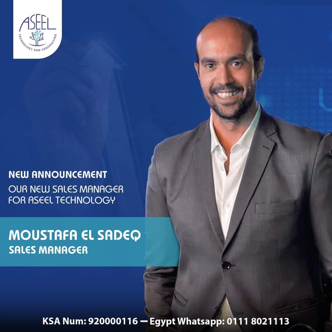 Aseel_Tech's tweet photo. Exciting News๐
Welcome Moustafa El Sadeq, our new Sales Manager at Aseel! ๐ค With 10+ years of Oracle sales expertise, he's set to lead us to new heights! ๐
Let's give a warm welcome! ๐ค
#WelcomeMoustafa #SalesManager
#ุงูู
ููุฏ_ุงููุจูู_ุงูุดุฑูู
#MiladUnNabi #Liverpool
#AseelTech https://t.co/NC8YoqPNJL