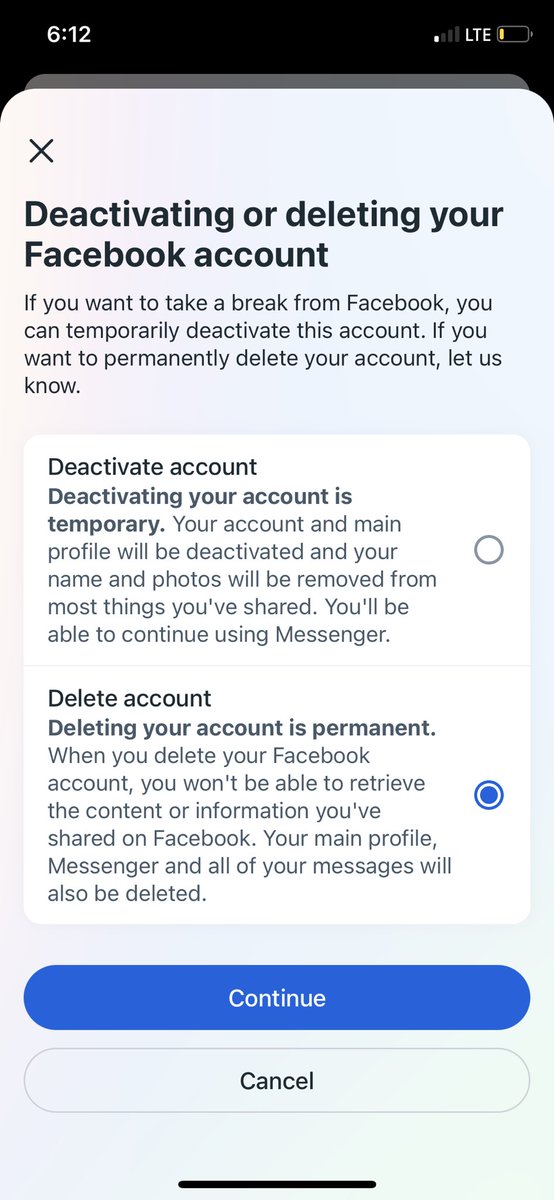 DatBiz612's tweet image. Deactivated my Facebook account IG and twitter might be next