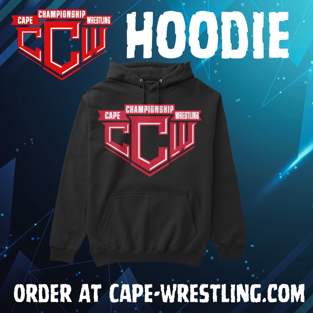 #HoodieSeason is near! Order your CCW Hoodie at Cape-Wrestling.com