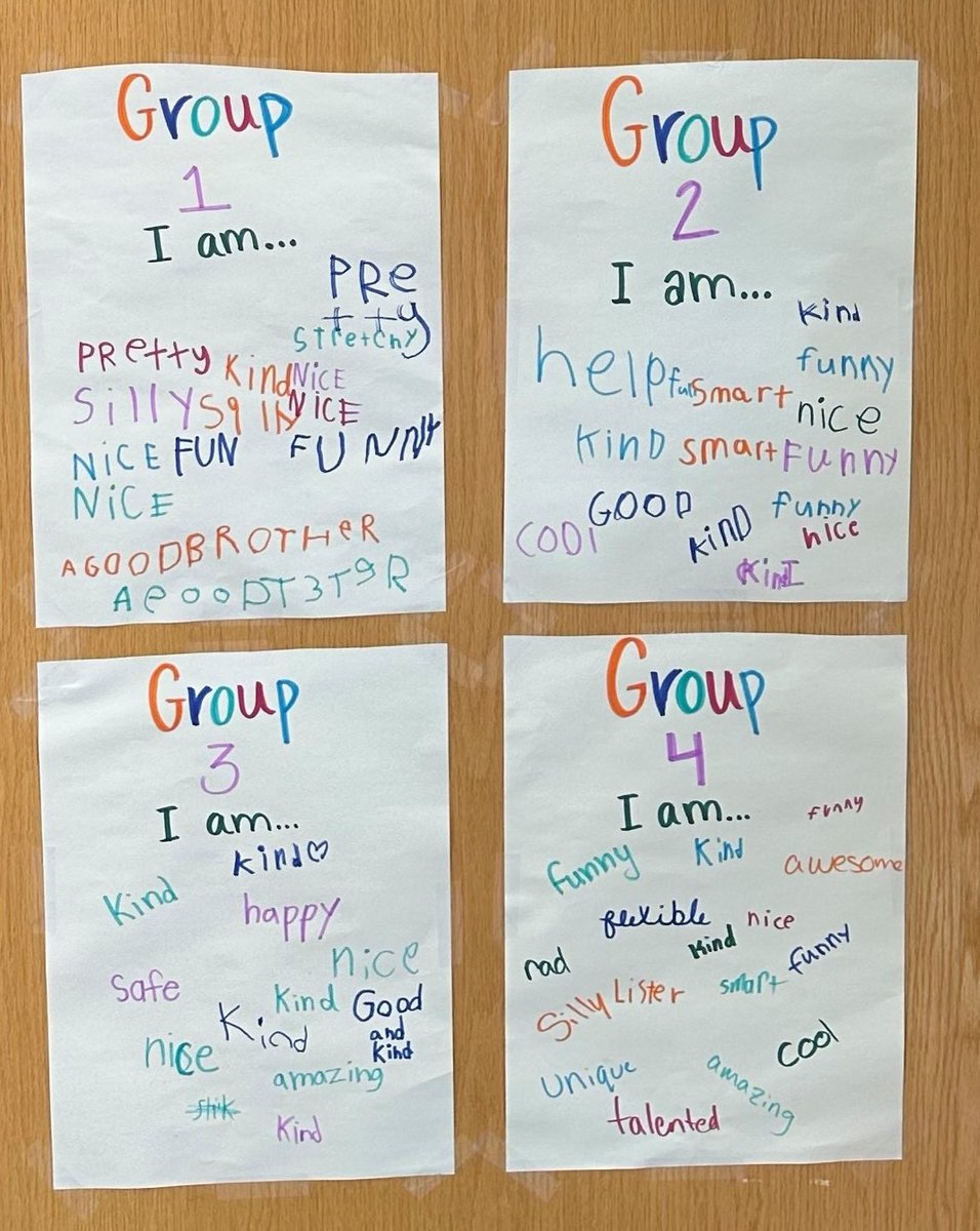 Some of our Club Kids from Bennett Elementary shared a description of themselves, and we agree - we think they're pretty great, too!