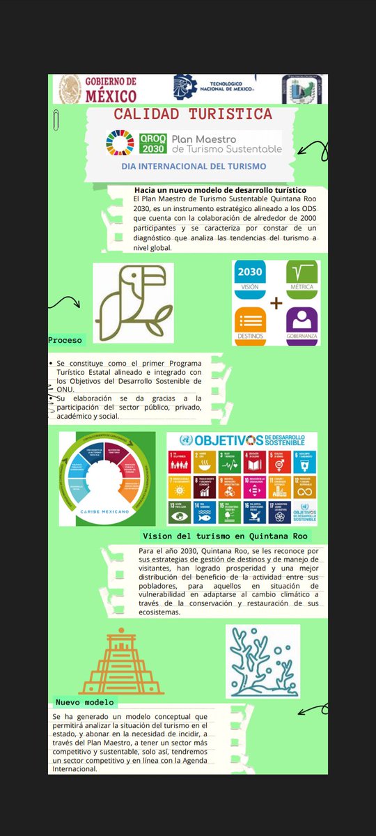 #calidadyturismo Plan maestro del turismo sustentable #Diamundialdelturismo2023
<a href="/omaralpuche/">omar alpuche leal</a> 
<a href="/mapachestec/">@MAPACHESTec</a>
Mejora continua