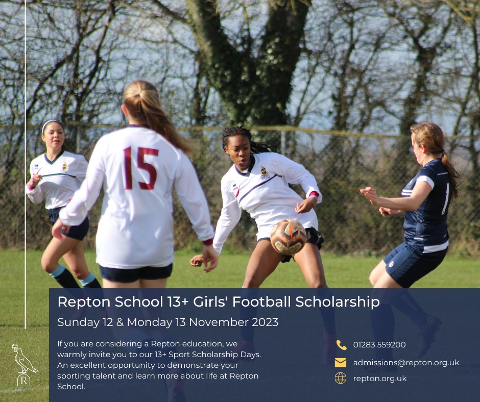 Going into Year 9 in September and looking for a Football Education Programme for the elite student athlete? A holistic programme with one of the most comprehensive syllabuses in world Football combined with world class Academic and Social education? Maybe Repton is for you!