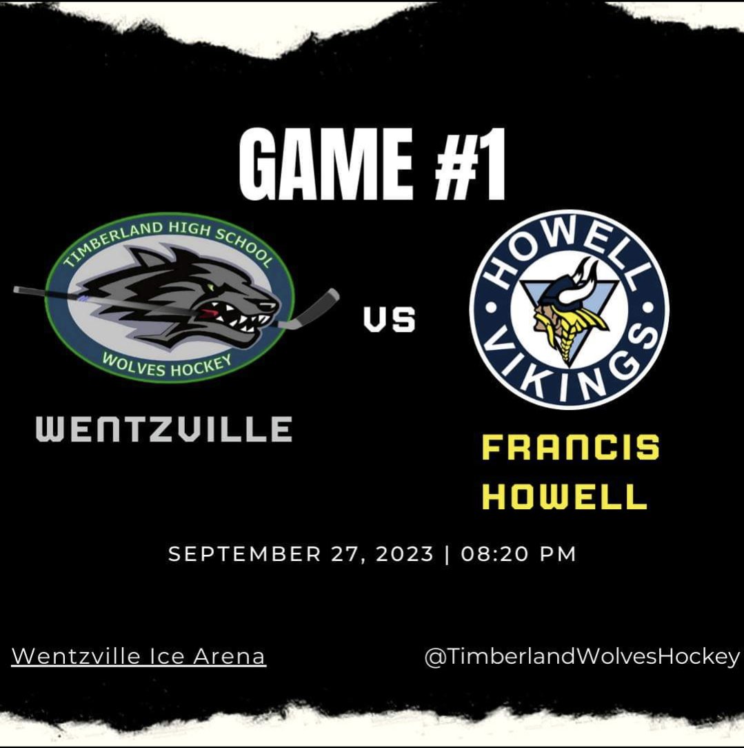 Game Day!! Wentzville Ice Arena 8:20pm. $5 to get in. Let's Go!!!!
<a href="/rowdywolfnation/">THS Student Section</a> 
<a href="/thsactivities/">THS Activities</a> 
<a href="/GamedayTHS/">Timberland Gameday</a>