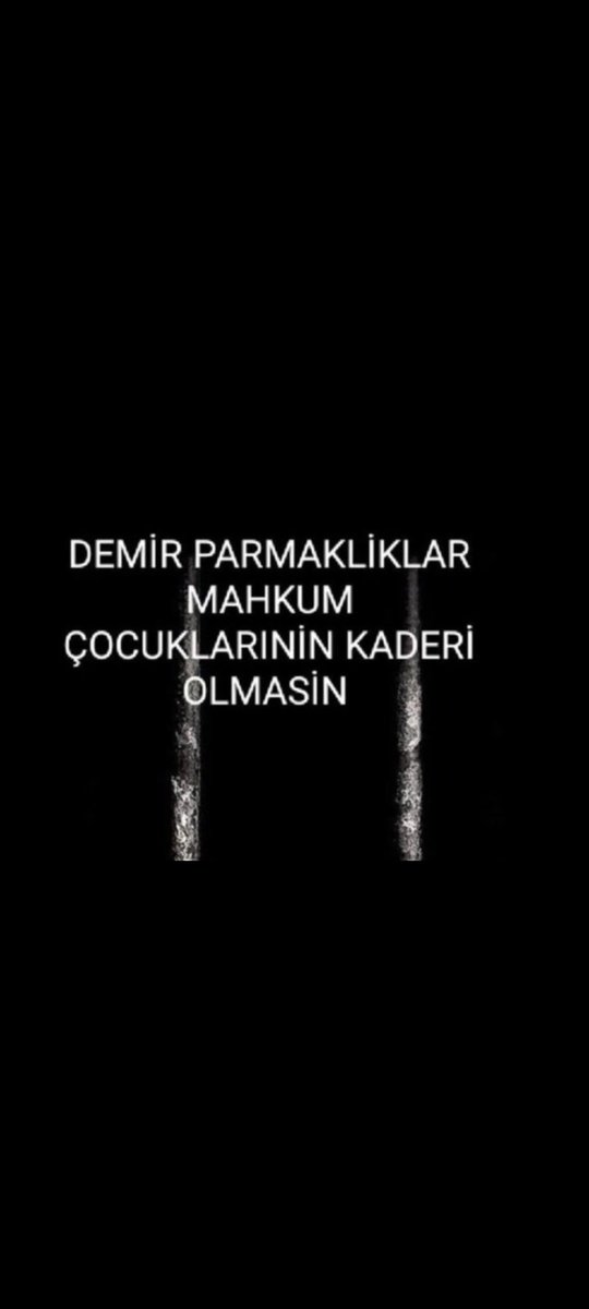 Olsun duyan duymayana anlatsın ki mahkumlar Adil yargılanmadan mahkum edilmiştir bir çoğu
ARTIK ADALETİ UYGULAR belki insafa vicdana gelirler belki bunca gencin içeride haksızca çürümesine gönülleri razı gelmez onlarda insan onlarında vicdanı vardır elbet
Cumhuriyrtin 100Affı