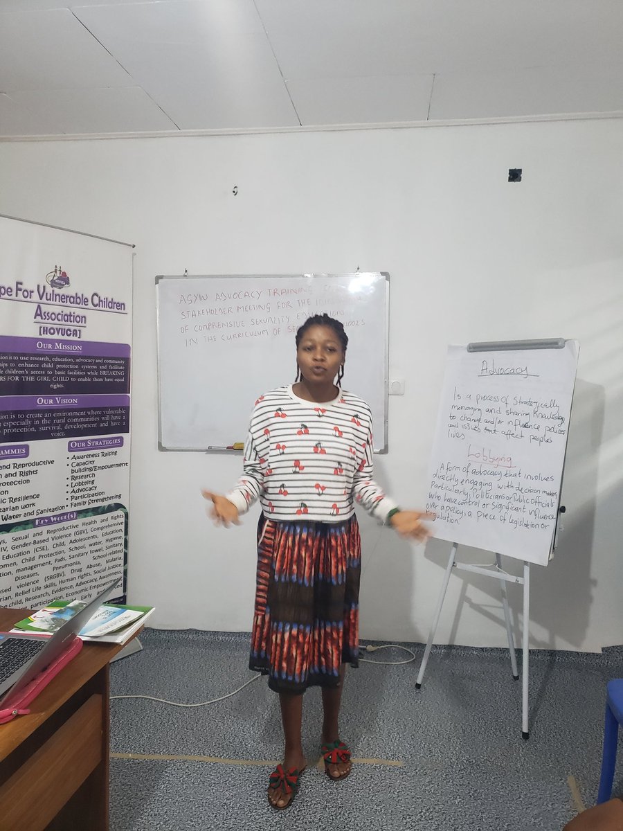 It was a mind blowing experience as we, the #AGYW of <a href="/hovuca1/">Hope for Vulnerable Children Association</a> gathered to prepare for a stakeholder meeting. 
With the objective of advocating for #comprehensivesexualityeducation  intergration in 🇨🇲 secondary school curriculum. 
<a href="/HerVoiceFund/">HER VOICE FUND</a>
<a href="/Yplus_Global/">Y+ Global</a> 
<a href="/ViiVHC/">ViiV Healthcare</a>
