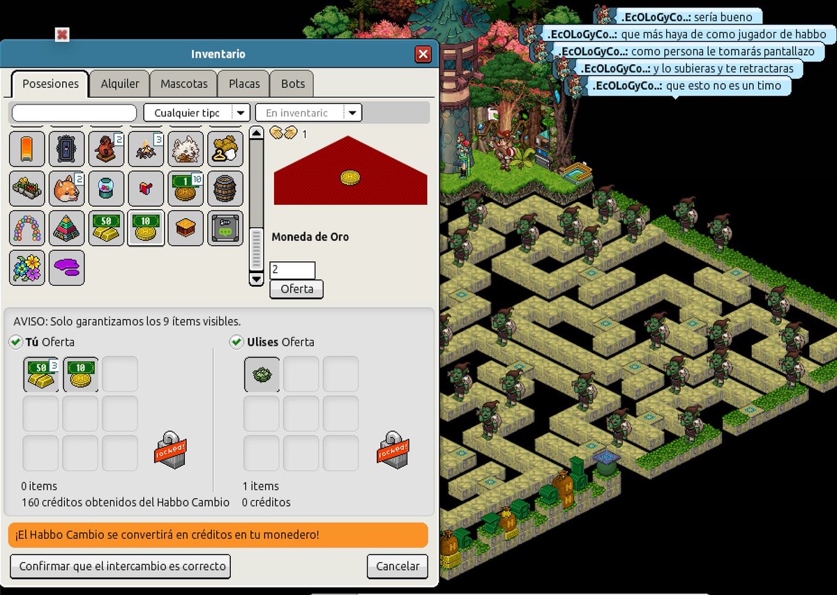 Ecooooooooooo1's tweet photo. Lo nuevo en HABBO, el timador que paga premios 😱 https://t.co/P0k7AEy6Ul