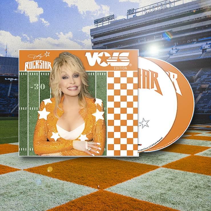 Attention all <a href="/Vol_Football/">Tennessee Football</a> fans! My exclusive Vols Edition ‘Rockstar’ 2-CD set including a live version of “Rocky Top” is available for pre-order now 🧡 dolly.lnk.to/RSUTCD