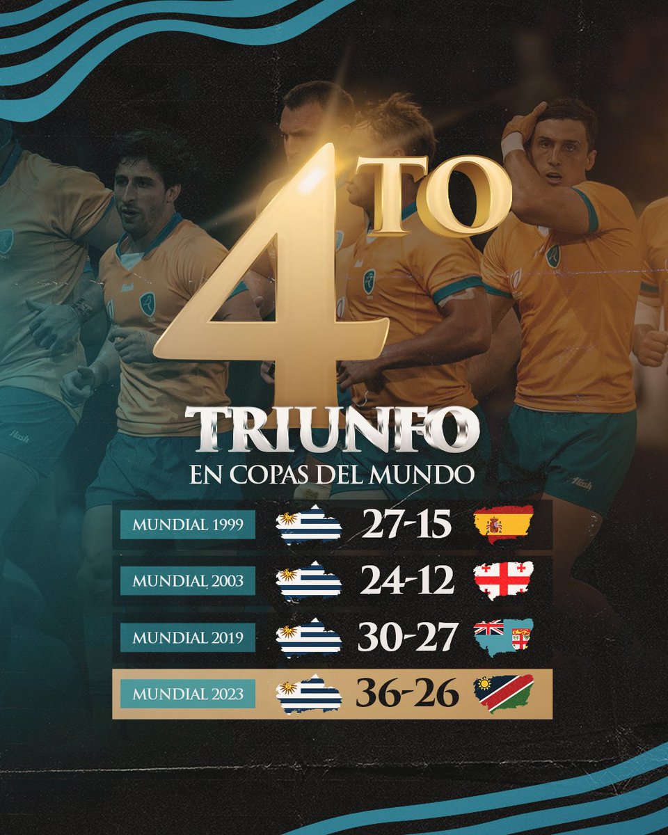 ✍🏼 Seguir escribiendo esta historia, esa es la misión. 

#VamosTeros🇺🇾