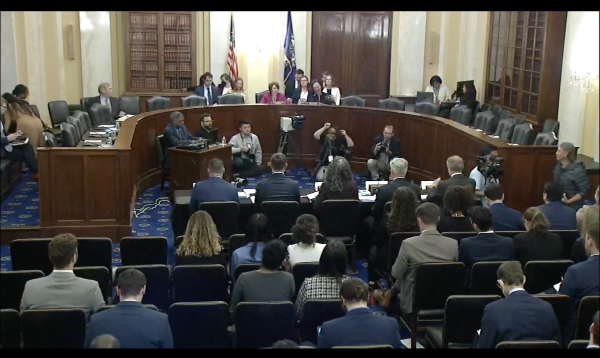 HAPPENING NOW: CLC'S president & founder @thetrevorpotter is testifying before @SenateRules on “AI and the Future of Our Elections.' #ArtificialIntelligence is already being used to deceive voters - Congress & the @FEC must act! Watch Trevor's testimony: rules.senate.gov/hearings/ai-an…