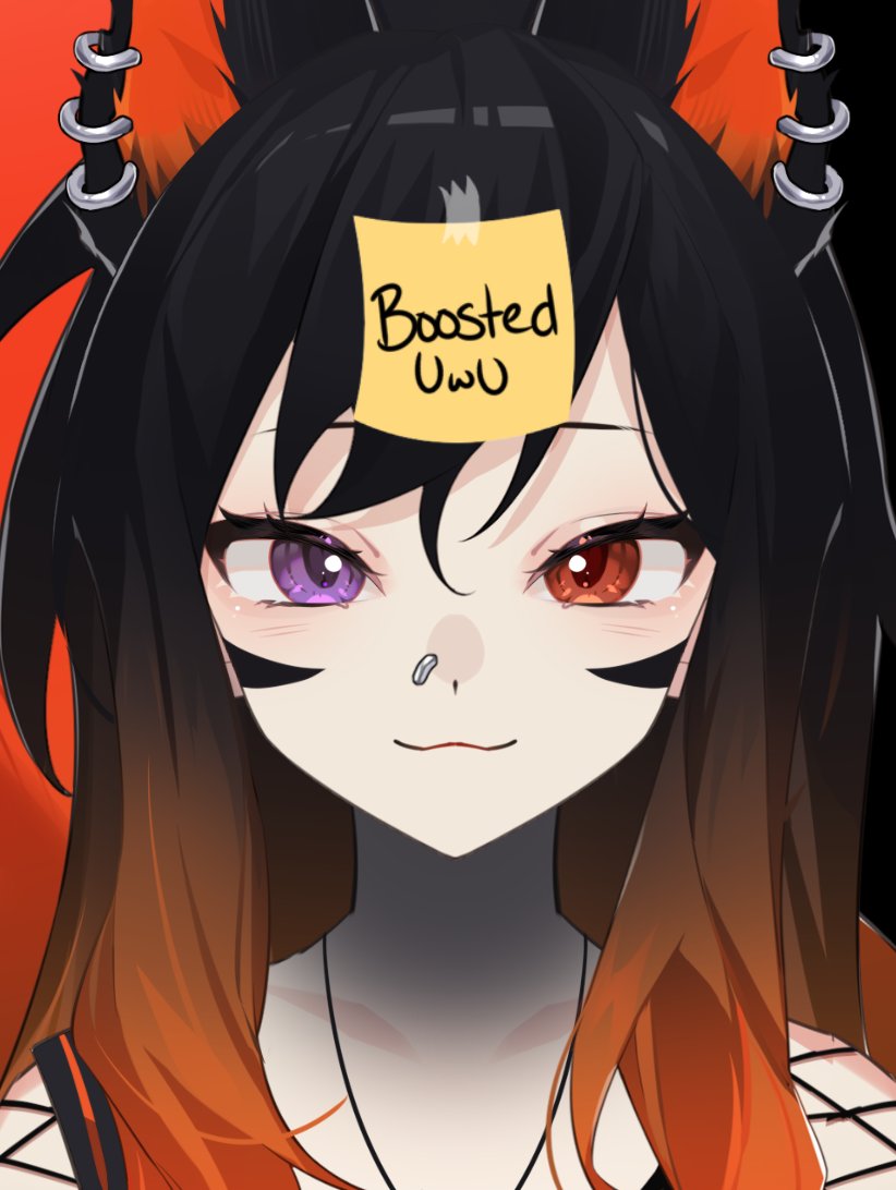 AstridSolaras's tweet photo. Now no one can say I'm not boosted LMAO
#ENVtuber | #VtuberUprsing | #HellhoundVtuber | #Boosted https://t.co/BnrQ0rYEWz