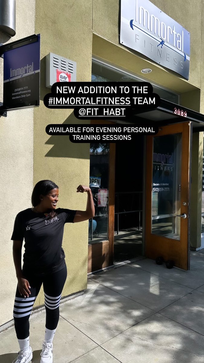 ImmortaIFitness's tweet photo. Welcome our new staff members Tiz &amp; Tyler to the #ImmortalFitness team.
#Berkeley #Fitness #PersonalTraining #Gym #BayArea https://t.co/BkfGaMizZJ