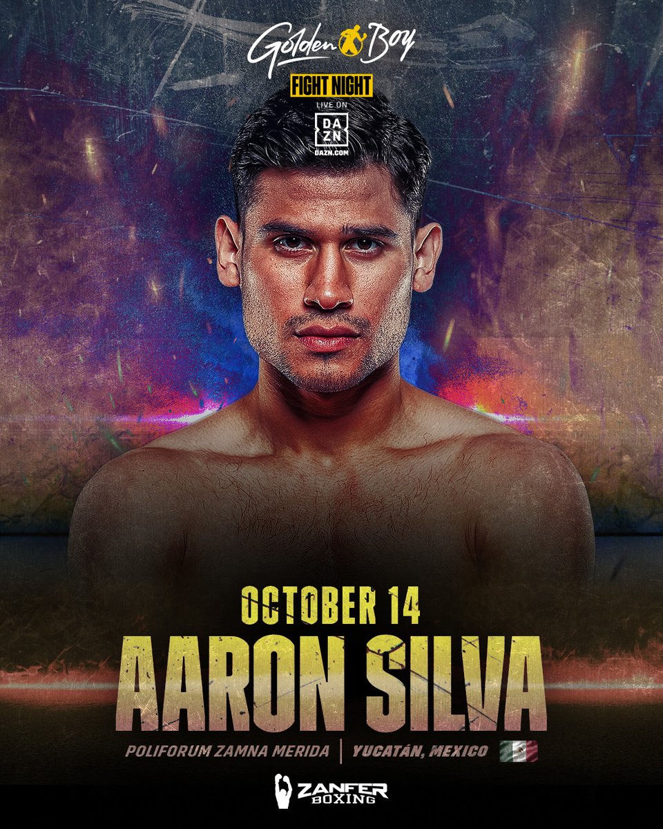 GoldenBoyBoxing's tweet photo. 🚨Former World Champion, 🦂𝐌𝐢𝐠𝐮𝐞𝐥 𝐁𝐞𝐫𝐜𝐡𝐞𝐥𝐭 will face 🇦🇷 Argentina's 𝐃𝐢𝐞𝐠𝐨 𝐑𝐮𝐢𝐳 in a lightweight battle headlining the latest Golden Boy Fight Night. Also featured on DAZN will be Monterrey's own 🇲🇽Aaron Silva!
#BercheltRuiz | LIVE on DAZN October 14th https://t.co/xCK7HxEx0x