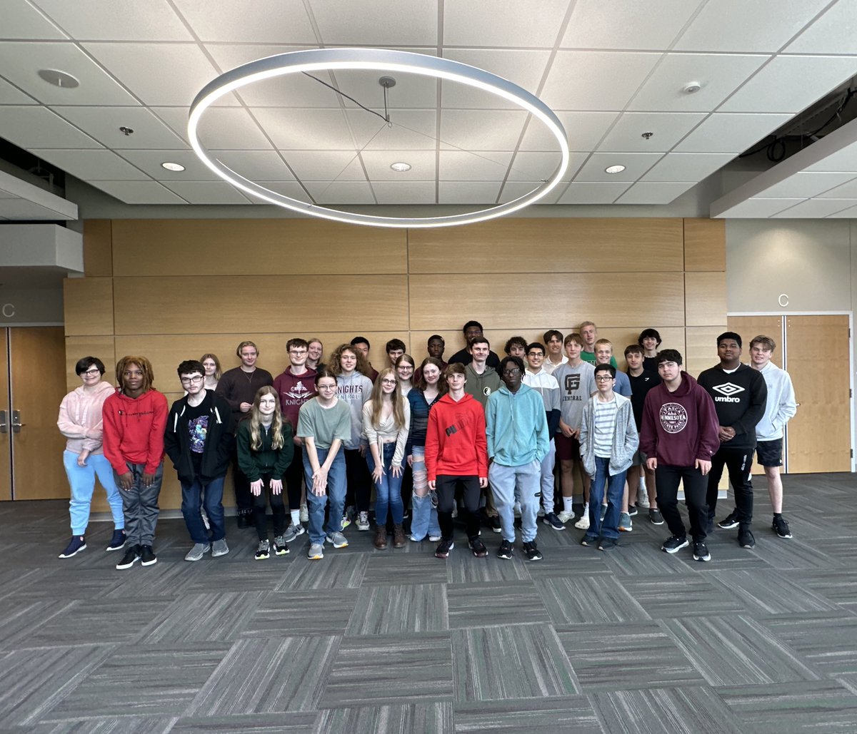 What an inspiration!

Yesterday, students from Grand Forks Central and Red River had the incredible opportunity to hear from Greg Brockman, a Red River alumni and co-founder of ChatGPT, as he shared his inspiring journey and insights into the future of AI.

#GFSchools