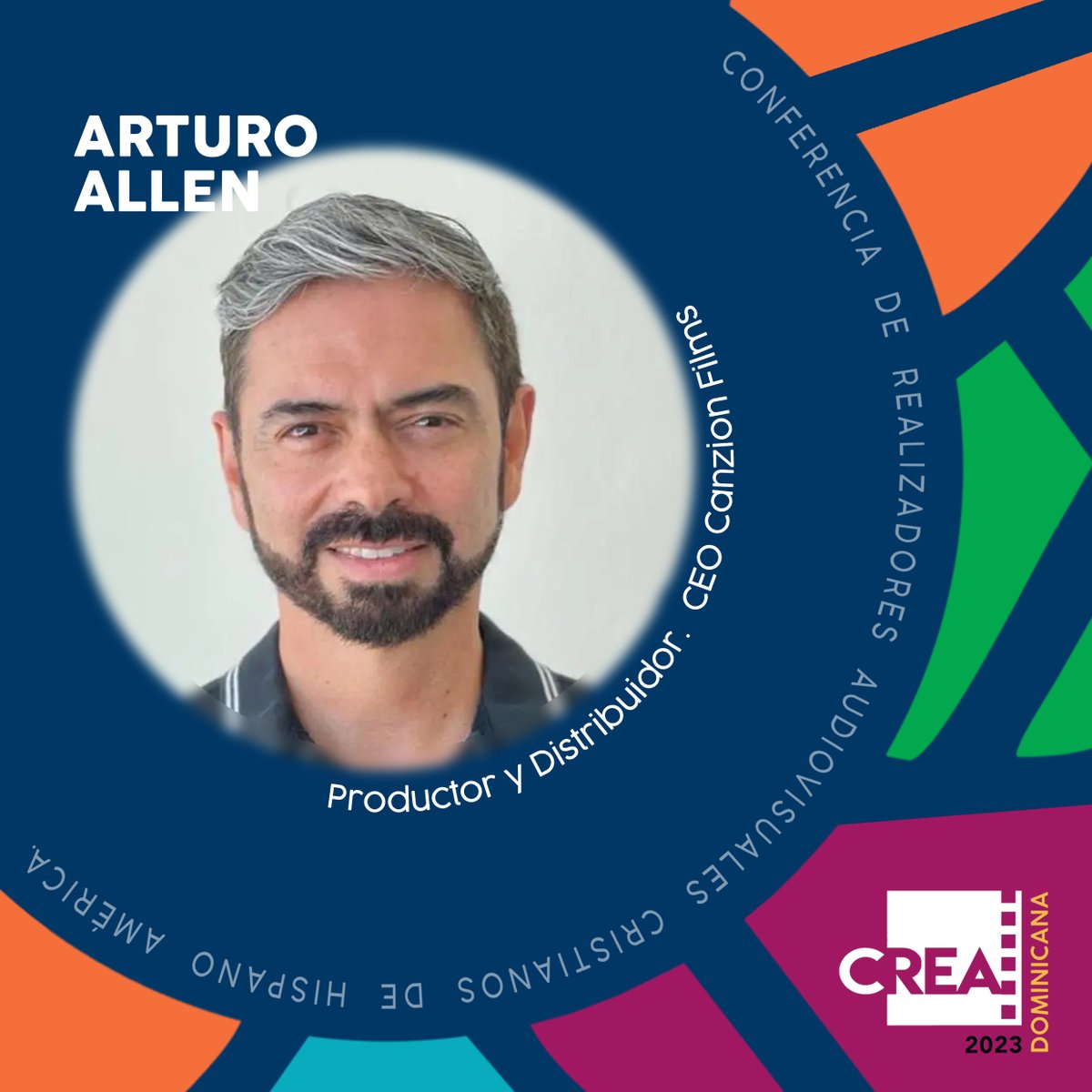 Faltan menos de 60 días para volver a reunirnos y compartir con los mejores profesionales cristianos del cine y la televisión como Arturo Allen, CEO de CanZión Films.
conferenciacrea.com 
Del 26 al 28 de Octubre en República Dominicana.