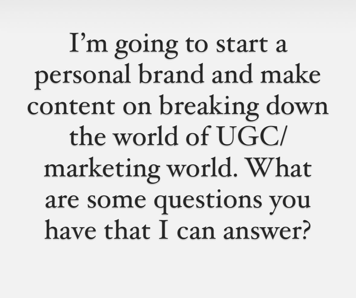 #ugc #ugccommunity #agency